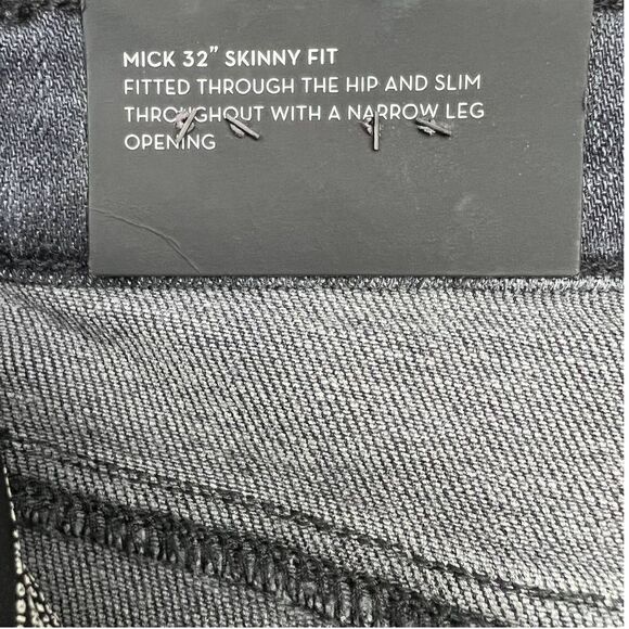 New J Brand Jeans Women Grey Charcoal Slim Skinny Fit Stretch Mick US 28 - Picture 10 of 11